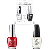 OPI Infinite Shine Duo Pack, Infinite Shine Big Apple Red Nail Polish & Original Nail Envy Nail...