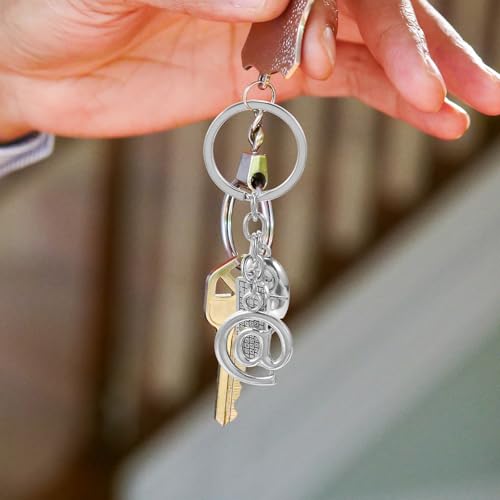 TEHAUX Llavero de Aleación Pequeño Teclado y Ratón, Colgante Decorativo para Bolsos y Mochilas, Accesorio Portátil y Novedoso para Entusiastas de Informática - imagen 4