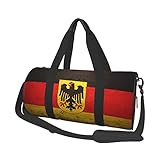 German Flag With The German Duffel Tote For Men And Women Backpacking Travel And Storage Shoulder Bag