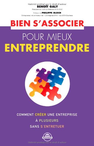 Télécharger Bien s'associer pour mieux entreprendre Livre PDF Gratuit