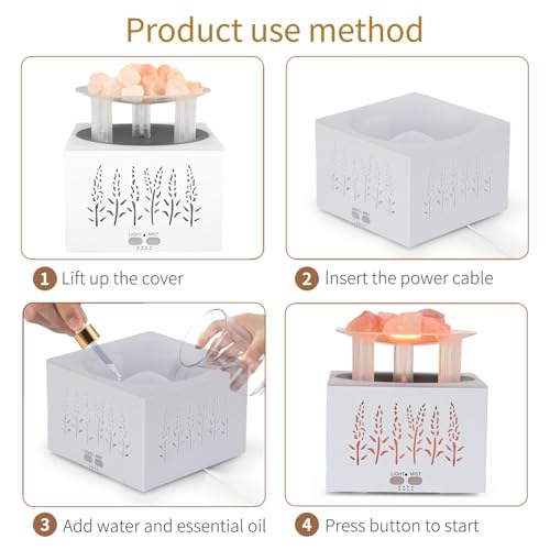 Difusor aromático eléctrico Essential Oil 3 en 1 400ml miniatura 4