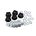 Bocina de aire Ridgeyard estilo trompetas musicales, 12 V, 5 unidades, cromadas,...