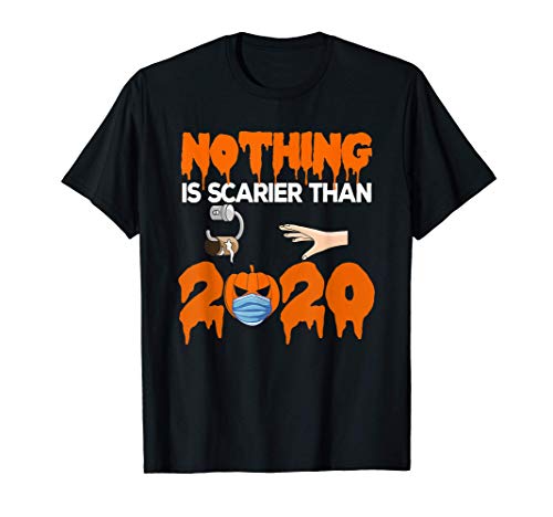 Pumpkin with Mask - Funny Halloween 2020 T-Shirt