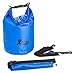 Xcase Bags wasserdicht: Wasserdichter Packsack, strapazierfähige Industrie-Plane, 5 l, blau (Drypack)