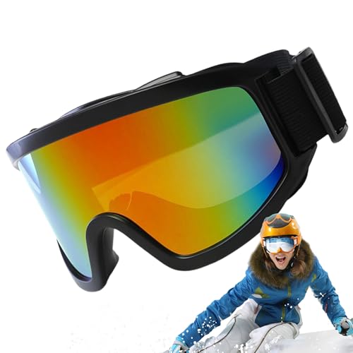 szaluyk Máscaras deportivas de nieve - Gafas cortavientos, Máscaras de esquí profesionales para hombre y mujer | Máscaras de nieve para esquí antivaho con doble lente, deportes de invierno para