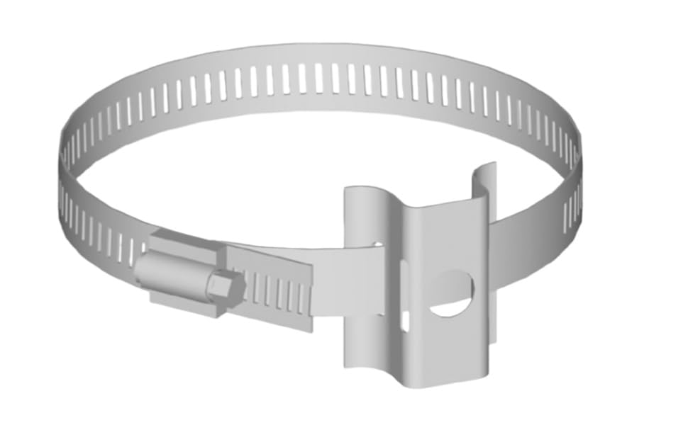Okrągły adapter członka + głowica zaciskowa, ilość: 100 PS (100, śr. (27-51 mm))