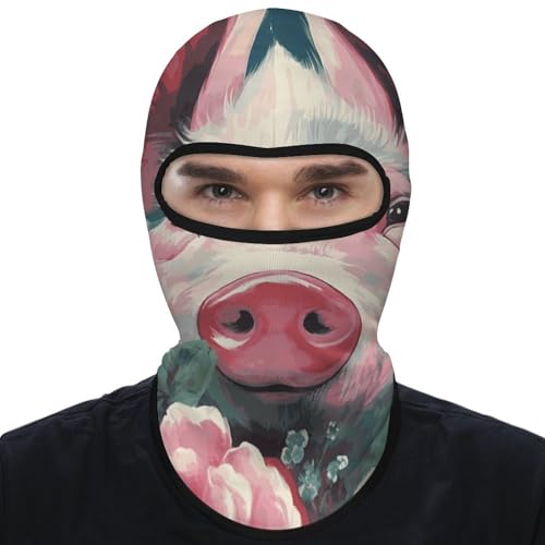 Balaclava para Hombres y Mujeres, Máscara de Esquí con Cubreboca Completo para Ciclismo, 1 Unidad, Estilo