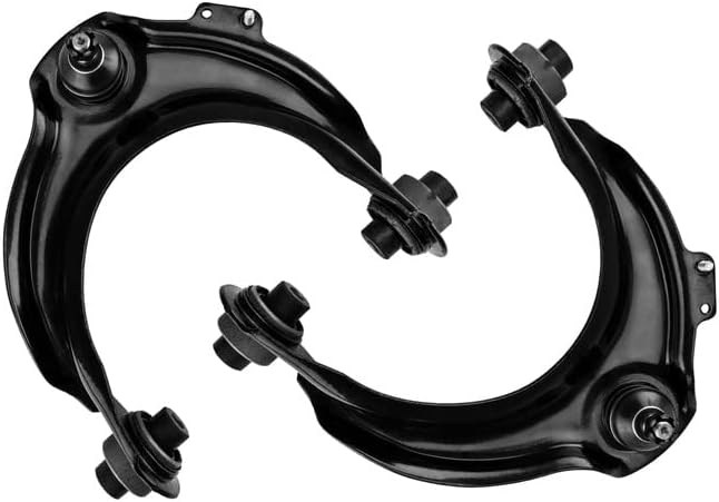 Front Upper Lower Control Arms, Front Upper Lower Control Arm Tie Rod Sway Bar Replacement for 2003-2007 Accord Replace K90457, K90456, EV80210, 51210SDAA01, 51210SDAA02, 51215SDAA02