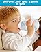 Sippy Spouts for Philips Avent Anti-Colic Baby Bottles, Soft 100% Silicone Sippy Cup Nipples, 6m+, Variable Flow, 6 Count