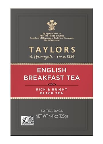 Taylors Of Harrogate 336A English Breakfast, 50 Teabags thumb #1