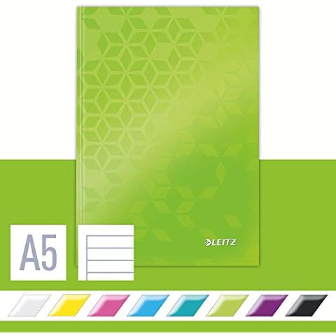 Cahier Leitz A5 ligné Vert Cover