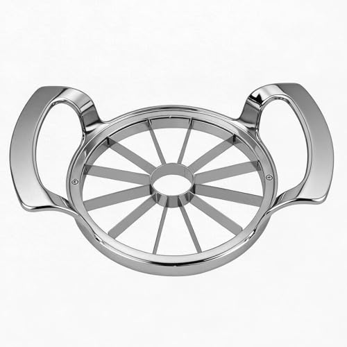 Tazoueoo Coupe-Pomme et Vide-Pomme, Tranche-Pomme en Acier Inoxydable Massif avec Ouverture Large de 10,5 cm, Outil Professionnel à 12 Quartiers, Lavable au...
