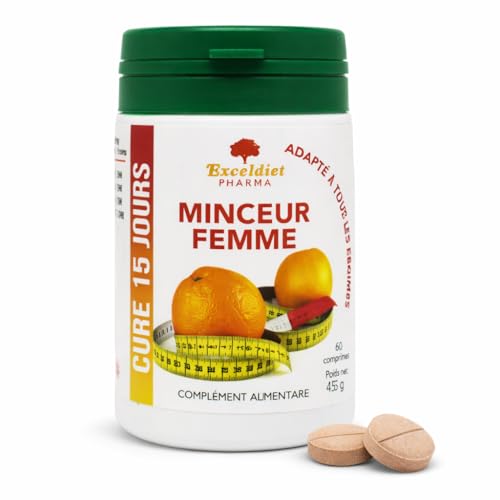 Bruleur de Graisse - Coupe Faim - Perte de Poids & Objectif minceur - Silhouette, Ventre, Cellulite &Déstockage des graisses - 60 Comprimés Végan & Made in France by...
