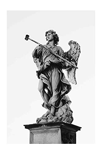 Christian Jesus Sticker Poster|Religious Wall Poster|Angels Poster|God Poster for Office/Church|Religious Poster for Worship|Interior Poster|Wall Decor Item|Self Adhesive Paper Poster