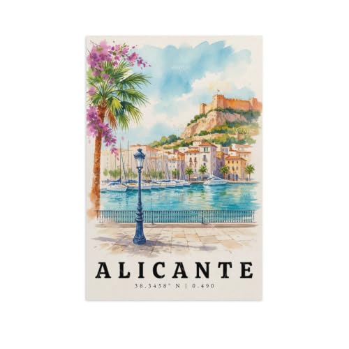 Impression peinture Alicante de qualité supérieure pour décoration esthétique raffinée