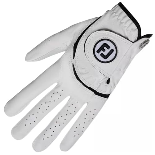 FootJoy Juniors Golf Glove Pearl Large Worn on Left Hand