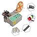 280W 110V Automatic Tape Cutting Machine, Hot & Cold Strip Cutter Webbing Textile Ribbon Zipper Cutting Machine Speed 60-120 pcs/min,Adjustable Temperature for Cutting Knitwear, Leather, Shoelaces