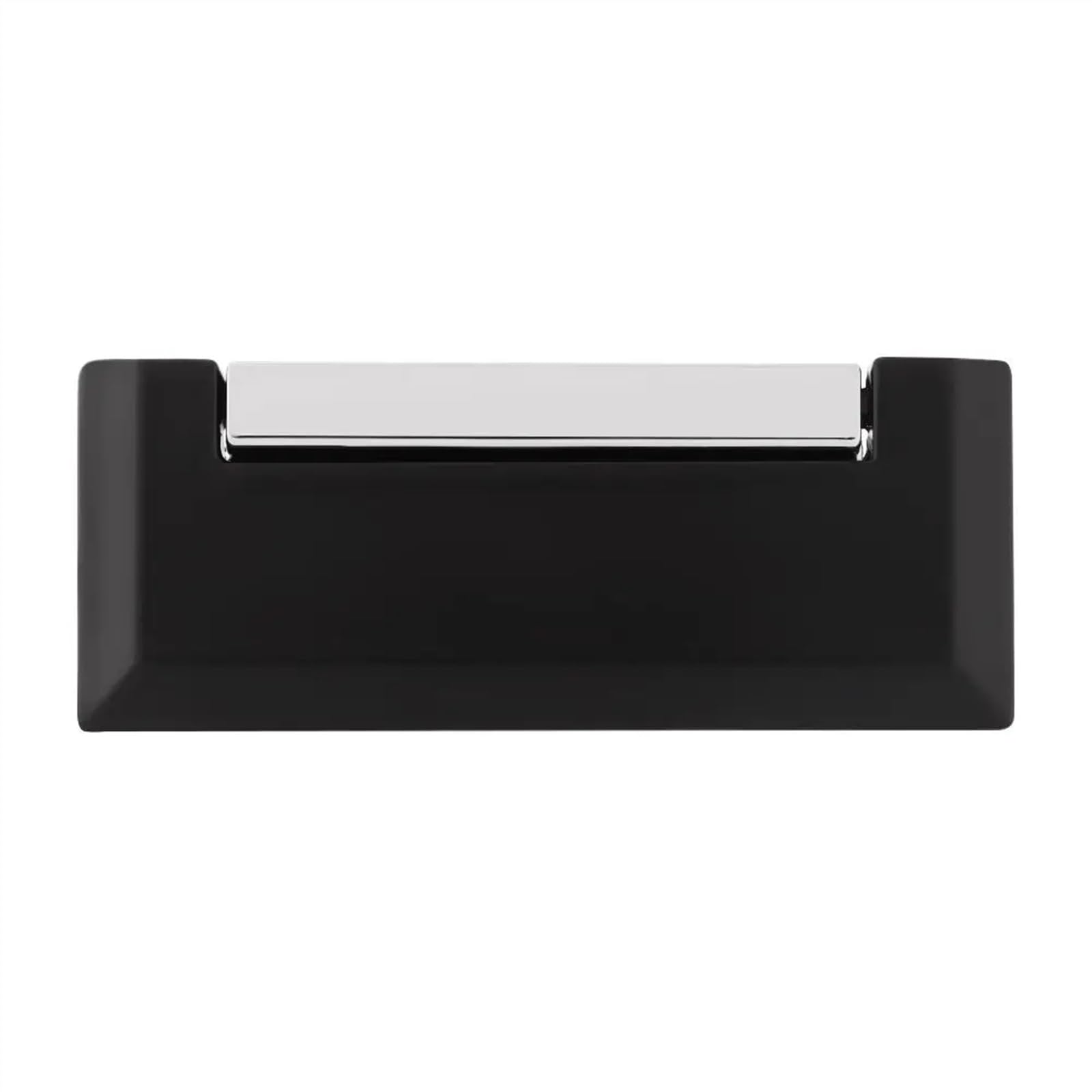 Poignées de tiroir encastrables et bouton invisible argenté pour armoire