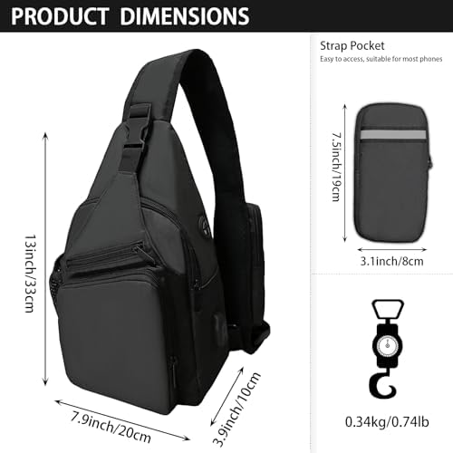 Unboxing Aocmpxs Sling Bag: Stylish Crossbody Chest Review