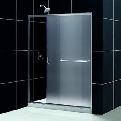 DreamLine SHDR-0960720-04-FR Shower Door, 56-60" W x 72" H, Brushed Nickel
