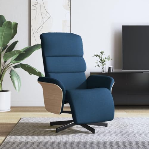 QZZCED Sillón reclinable con reposapiés