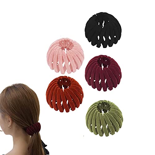Velvet Bird Nest Magic Hair Clip #TOP28