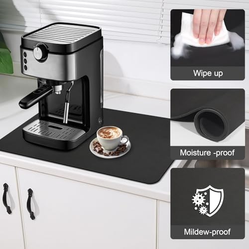 Coffee Mat SOLIC para Crear una Estación de Cafetería en Tu Cocina 3