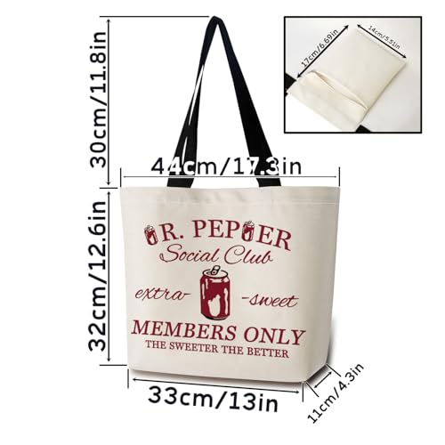 Bolso Tote Social Club Soda con cierre interior miniatura 4