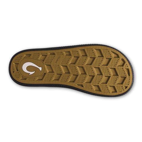 OluKai Ulele Men's Beach Sandals, Water Resistant Flip Flops, Arch Support & Comfort Fit, Lightweight & Durable, Enhanced Grip & Traction, Lava Rock/Lava Rock, 11 by OluKai - Used condition - Image 7
