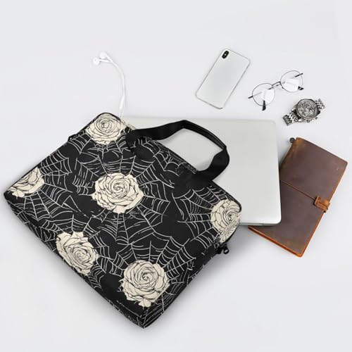 Maletín para laptop FOLIOSA tejido poliéster negro miniatura 5