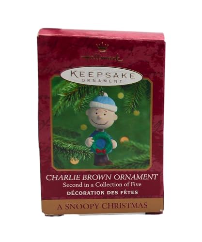 Snoopy 2000 Hallmark Ornament A Christmas Charlie Brown # 2 Series