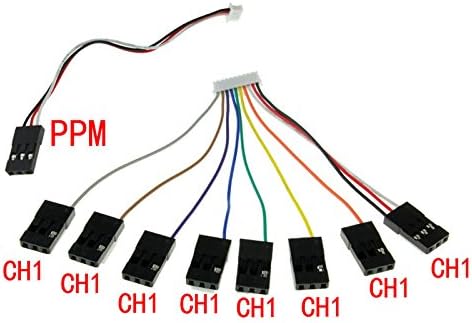 Miniatura 5 de ShareGoo 8CH PPM Encoder & I2C Splitter Expandir Módulo Breakout Board para RC Pixhawk PPZ MK MWC MegaPirate APM controlador de vuelo