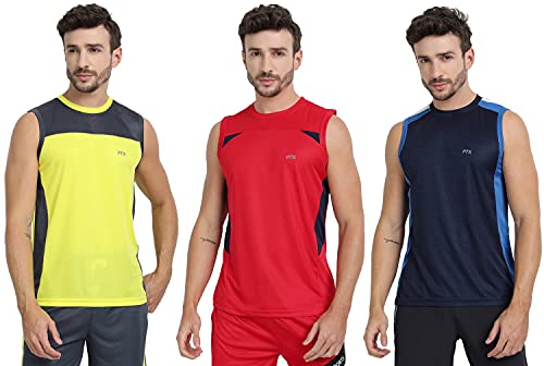 Image of FTX Men's Solid Regular Fit T-Shirt