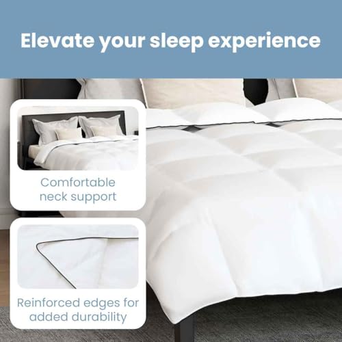 Vidaxl Duvet Invernale Con Cuscino 3 Pcs Bianco Piuma D'anatra - 5