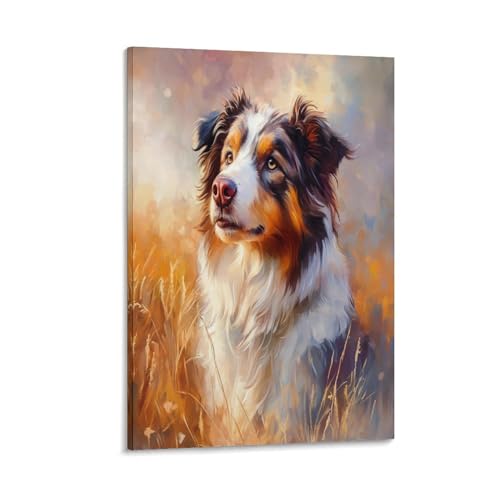 Berger Australien peinture sur toile premium 50x75cm édition haute définition