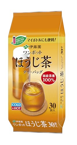 伊藤園 ワンポットほうじ茶 ティーバッグ 3.5g×30袋 国産茶葉100％使用