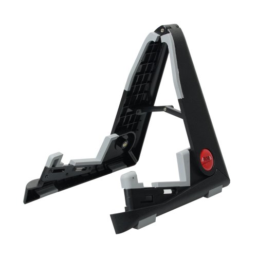 G Ganen Professional Adjustable Folding Ukulele and Violin Instrument Stand Black