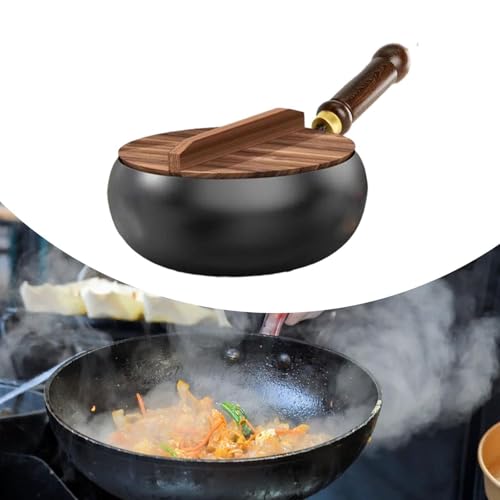 Wok antiadherente HouseVibe 30 cm fondo plano miniatura 2