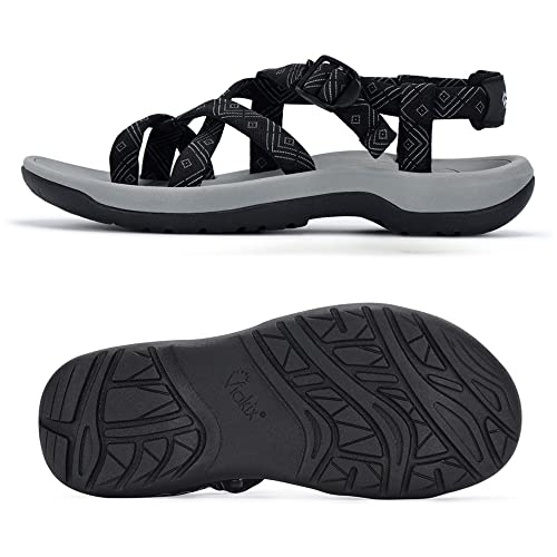 Viakix Siena Walking Sandals - Ultra Comfortable Womens Sandals With...