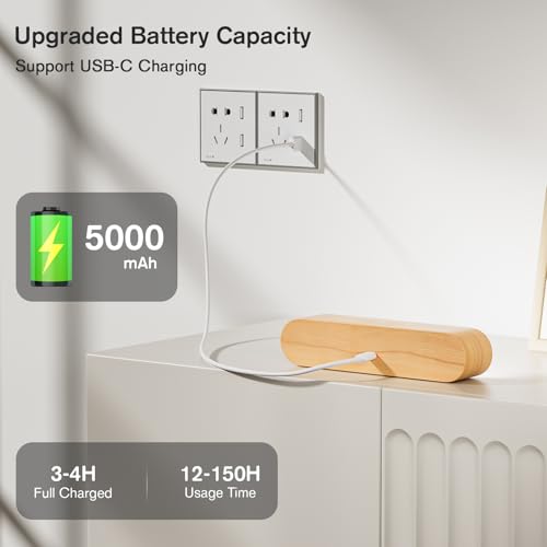 Hensam Battery Operated Wall Sconces, Wireless LED Wall Sconce Set of Two for Bedroom, Rechargeable Wall Lights for Picture, 5 Modes Dimmable Wall Lamps for Living Room, 2 Pack - Cosy Home Interiors Hensam Battery Operated Wall Sconces, Wireless LED Wall Sconce Set of Two for Bedroom, Rechargeable Wall Lights for Picture, 5 Modes Dimmable Wall Lamps for Living Room, 2 Pack - Image 2