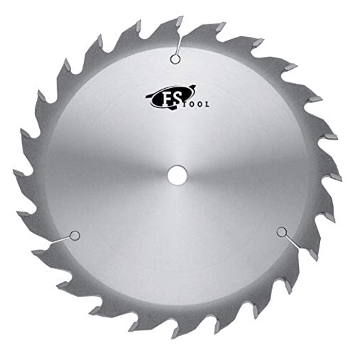 FS Tool L22250 Glue Line Rip Saw Blade 10" X 24T (TCG), 5/8″...