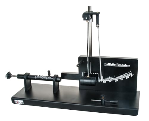 Pendule balistique avec base en fonte lourde et lanceur haute précision Eisco