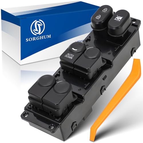 Sorghum Power Window Switch Driver Side - Master Window Switch Compatible with 2011-2017 Hyundai Accent 16 Pins Replace# 93570-1R111 93570-1R110 93570AP1R101 935701R110