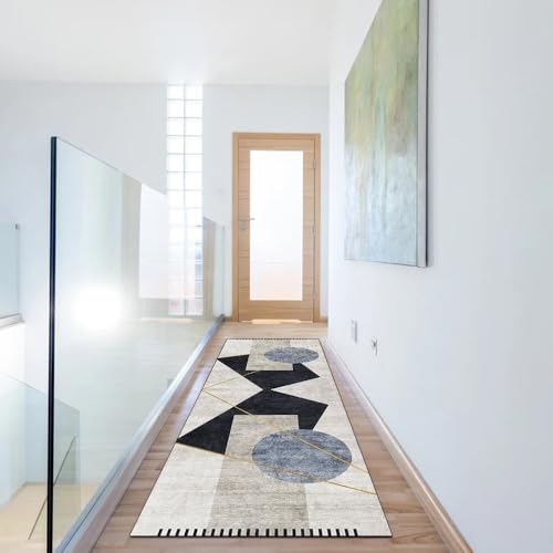 Alfombra de cocina para pasillo y salón transitable estilo patchwork 6