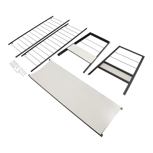 image for HECASA Livestock 2-in-1 Hay & Grain Feeder Storage and Dispensing Feed