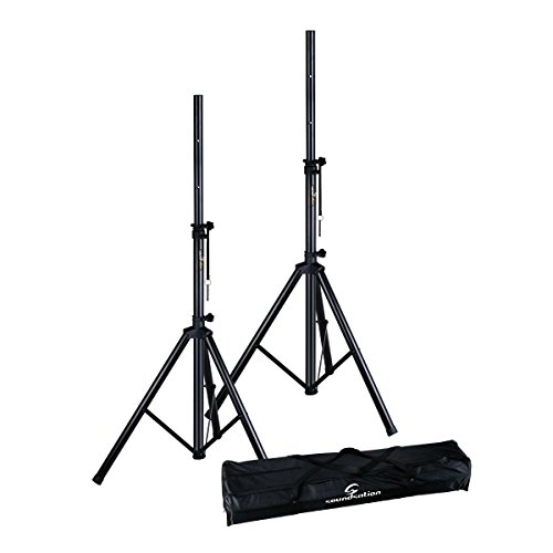  SET COPPIA SUPPORTI DIFFUSORI CON BORSA SPST-SET80-BK