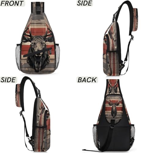 Sling Bag para mujeres y hombres unisex miniatura 6