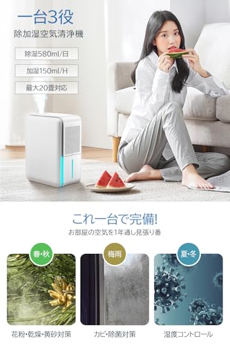 Judout 除加湿空気清浄機 HD012-6 の商品画像 1