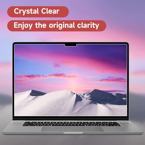 Image of OJOS Anti Glare Screen Protector Compatible with 2025 2024-2021 MacBook Pro 14 inch inch M5 M4 M3 M2 M1 (A2442 A2779 A2918 A2992 A3112 A3185 A3401) Anti Reflection /Anti Scratch Guard (Matte)