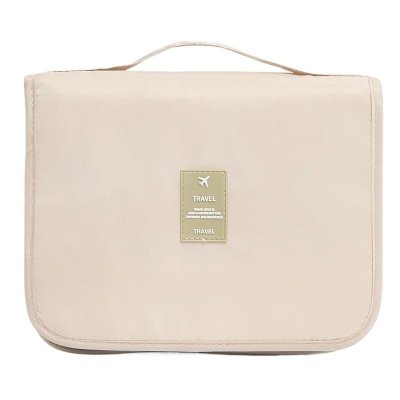 Borsa da Toilette, Trousse per Il Trucco, Borse cosmetiche da Viaggio, Organizer per Articoli da Toilette, Contenitore Impermeabile, Gancio da Bagno, Astuccio da Toilette